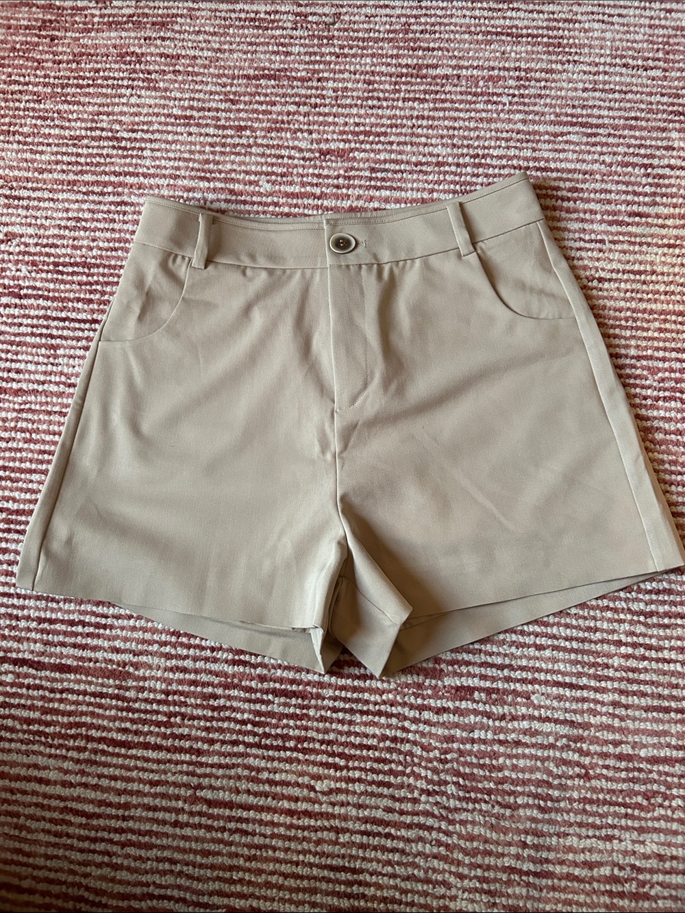 Tailored High-Rise Women's Sand Shorts
